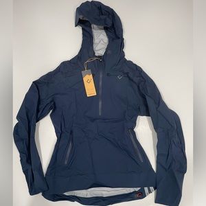 VELOCIO WOMEN'S TRAIL JACKET ANORAK SMALL NAVY WHJ2001NY